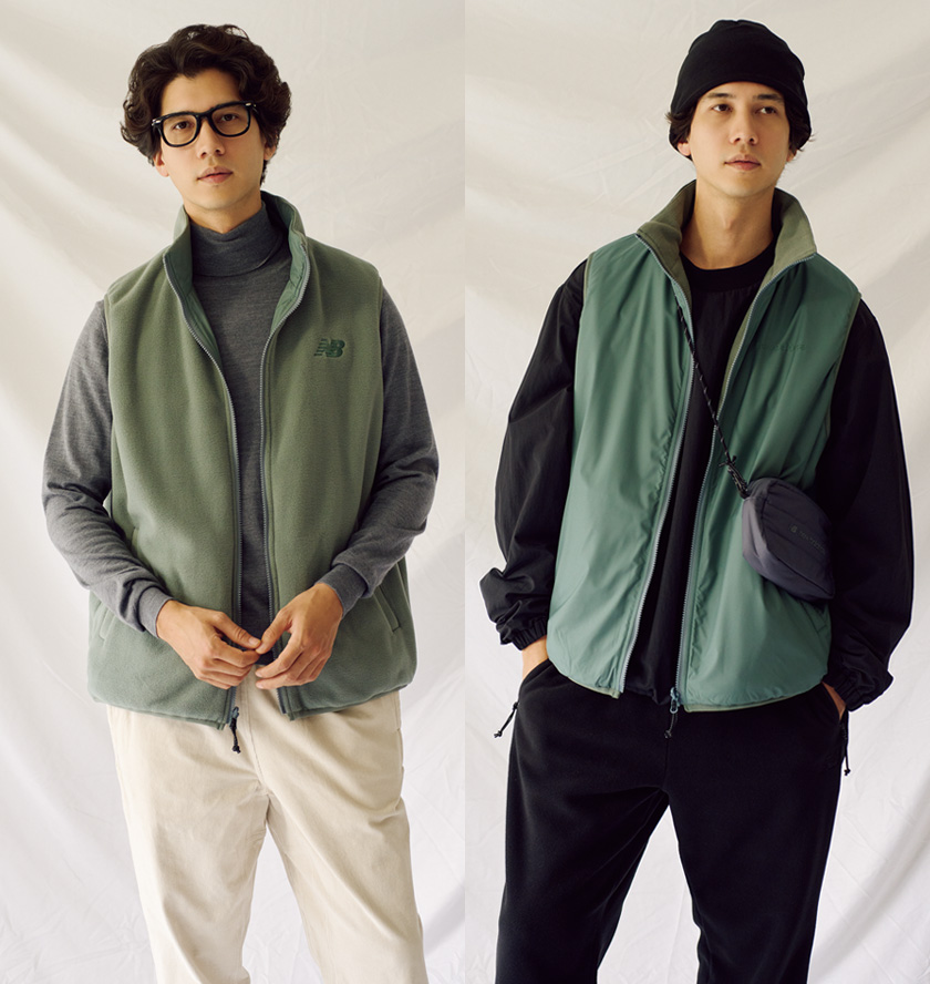 New Balance Pertex リバーシブルベスト