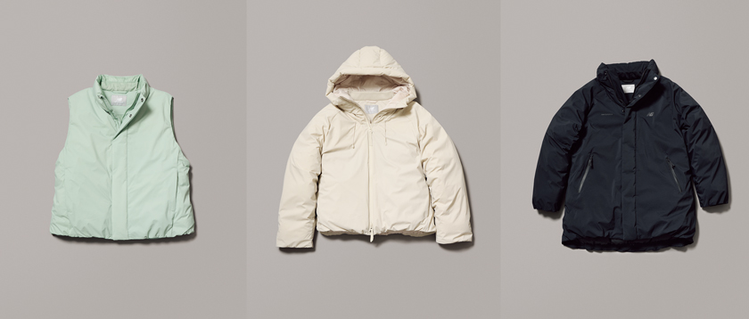 NB GREY エヌビー グレー ダウン ジャケット ショート ベスト