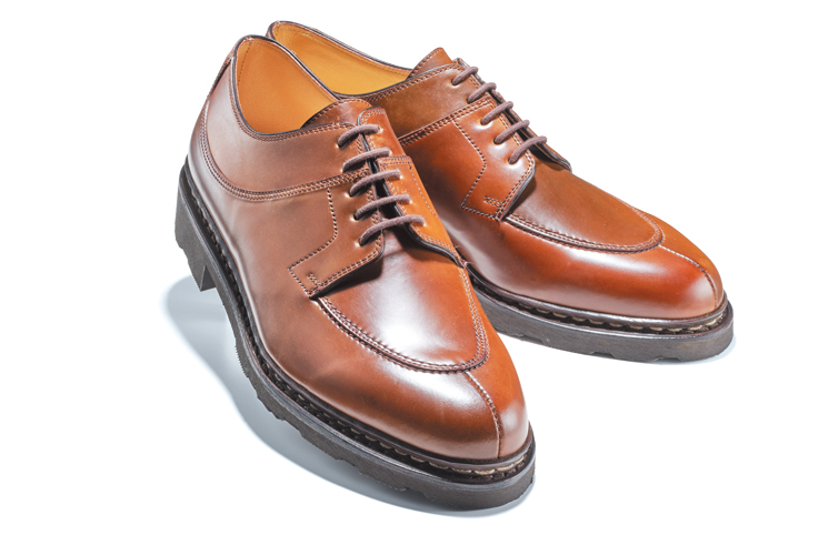 パラブーツ × ユナイテッドアローズのウイスキーコードバン アヴィニョン