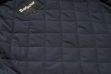 キルティングライナーのおかげで軽くてあったか