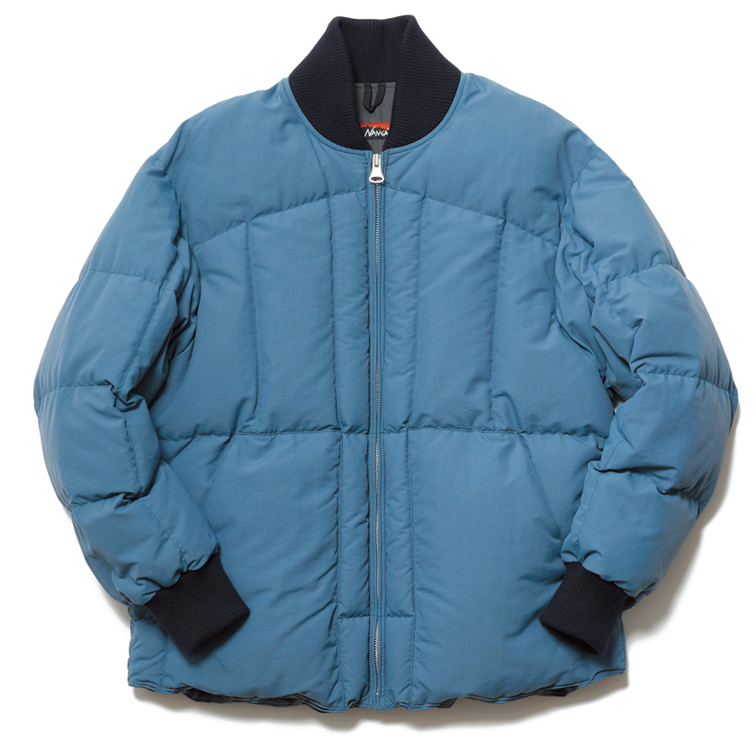 リブダウンジャケット