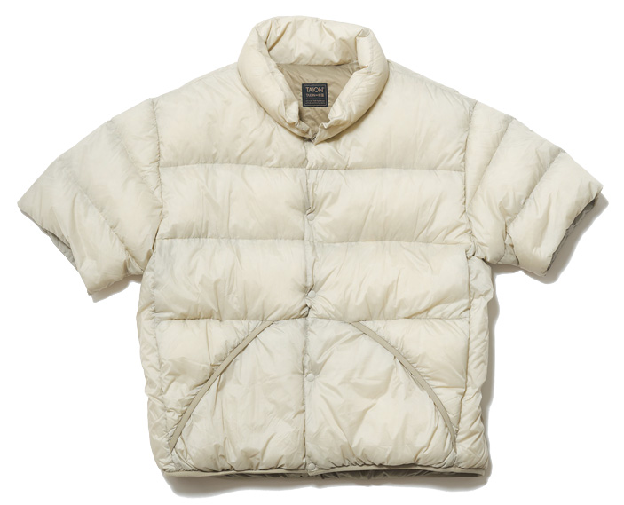 ハーフスリーブダウンジャケット