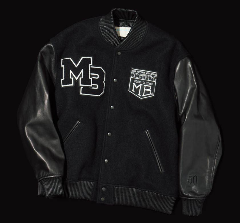 50th Anniv. 菊池武夫 クレーターウールメルトンスタジアムジャンパー