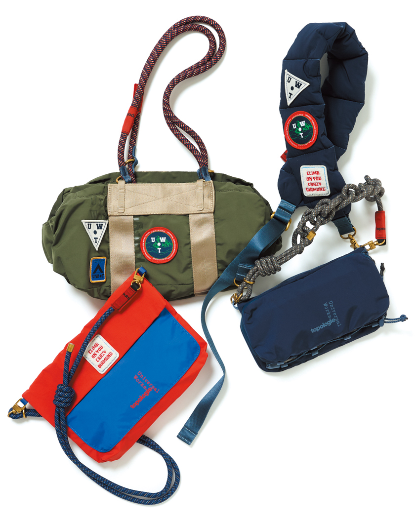 Topologie × Universal Works トポロジー × ユニバーサルワークス クライミングバッグ