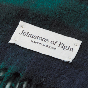 Johnstons × BRITISH MADE ジョンストンズ × ブリティッシュメイド マフラー