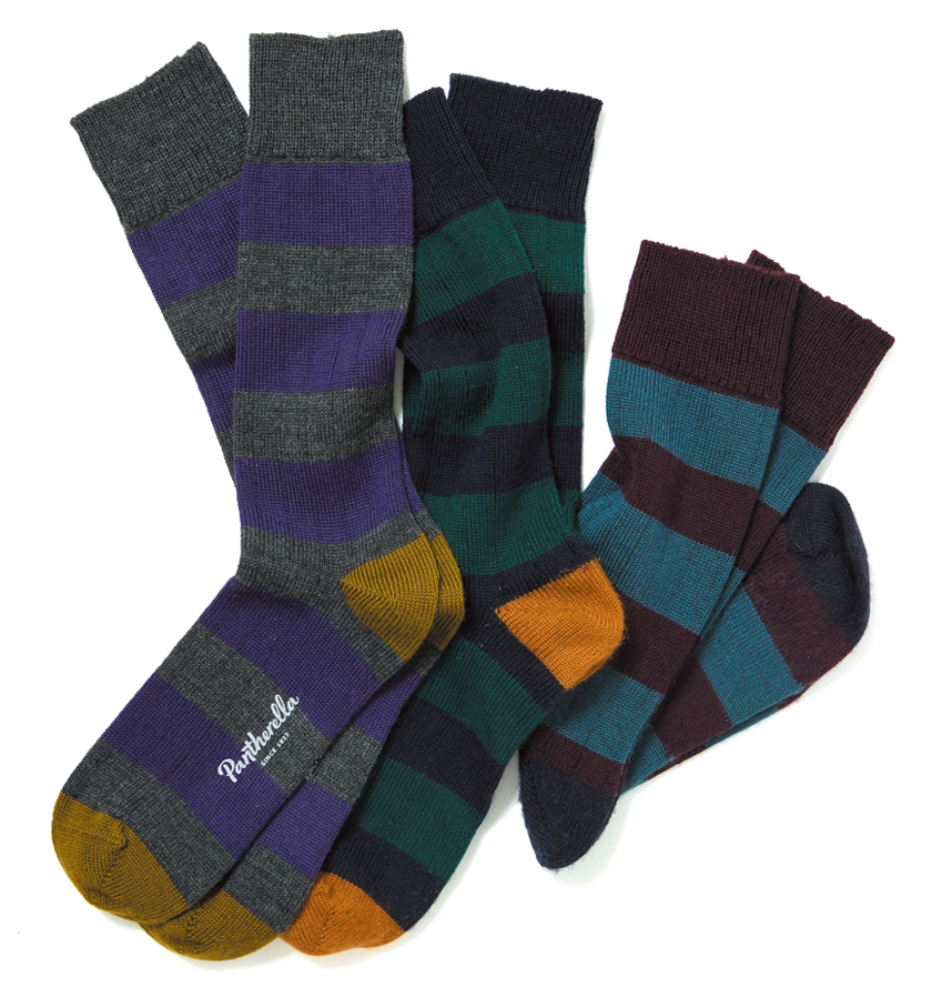 Pantherella パンセレラ ボーダーソックス