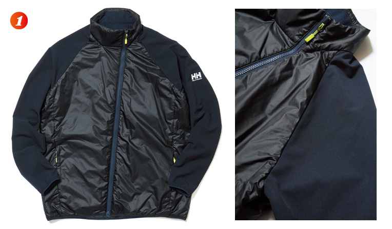 中綿 × フリースのインナー