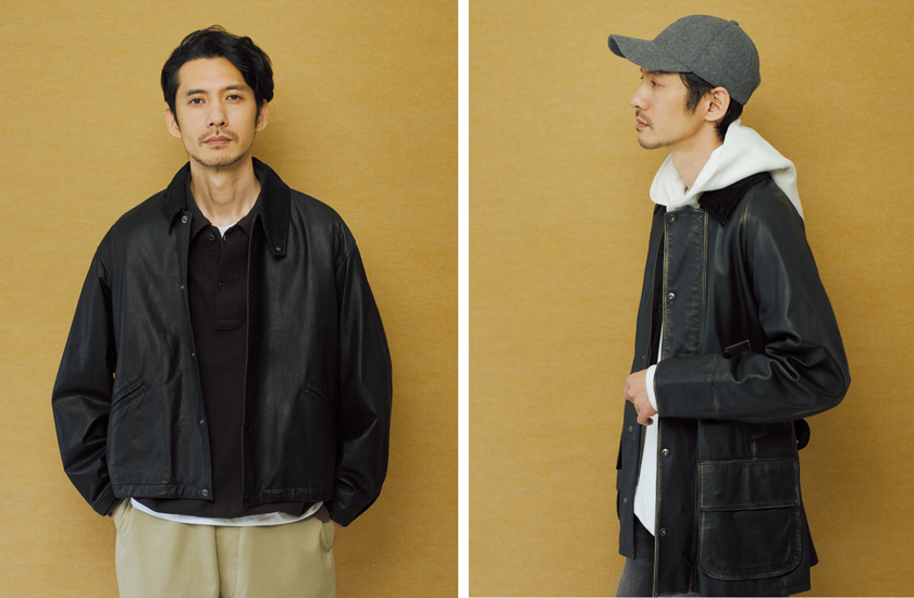 サバイ saby ホースライディング ジャケット REMI RELIEF レミ レリーフ レザーコーチジャケット