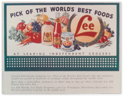 多彩な食品＆食材を宣伝していた