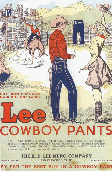 往年の広告には「起毛革のラベルに焼き印でブランドネーム」の記載も