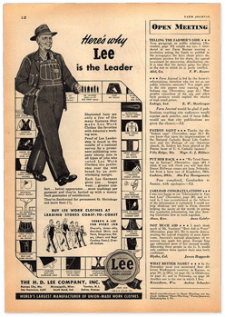 ロコジャケットを紹介する雑誌広告