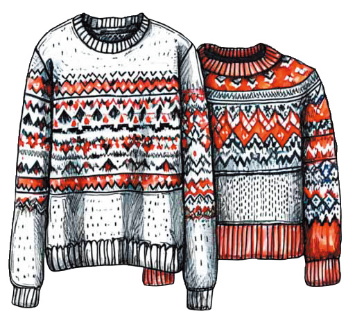 フェアアイルセーター