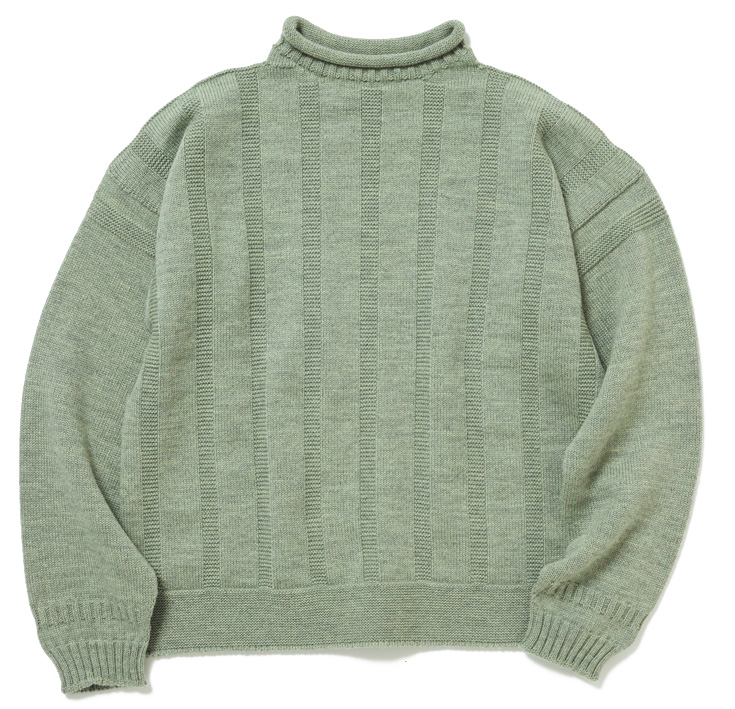 海の漢ニットをモダナイズ