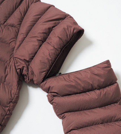 スポッと外せる袖がミソ