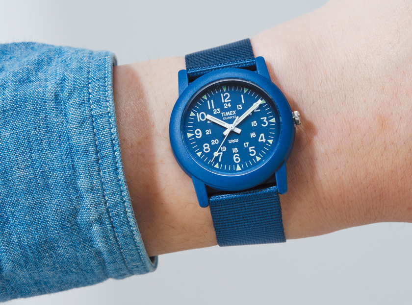 小ぶりな34mm径で収まり良し