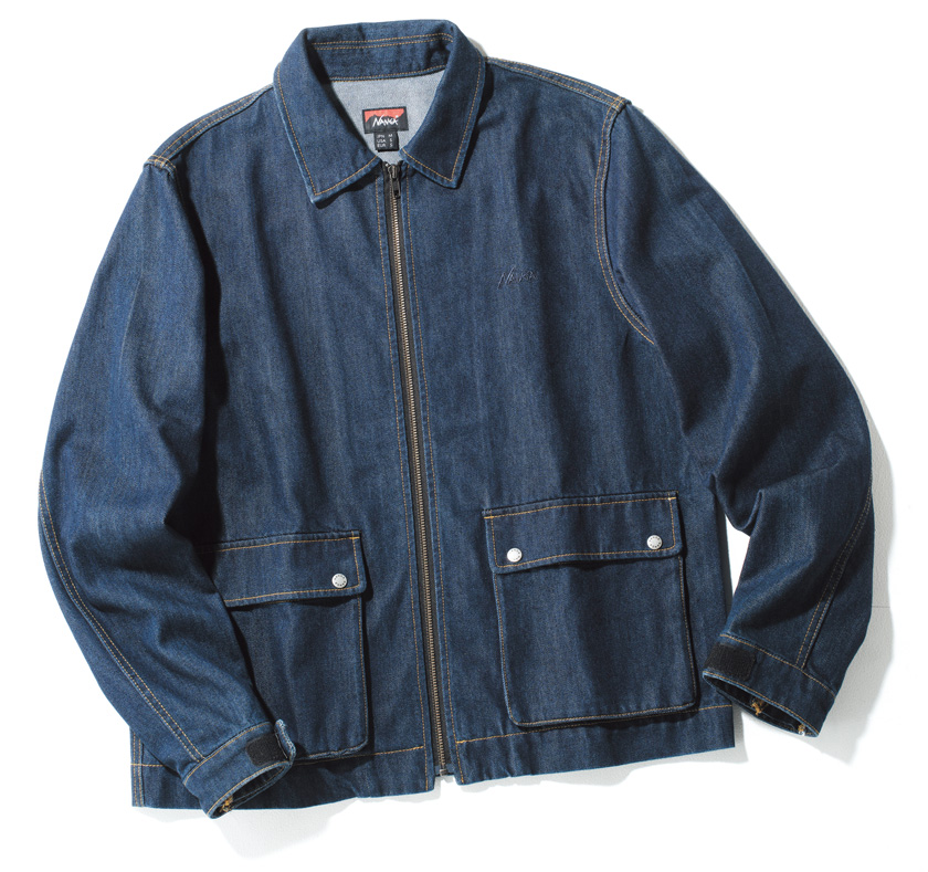 ナンガのデニムブルゾン