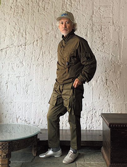 和田健二郎＠B印マーケットのマルチポケットカーゴパンツ