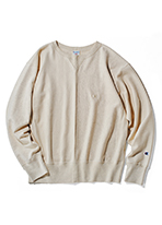 【チャンピオン】完売必至！ リバースウィーブの“表と裏”を融合した別注スウェット