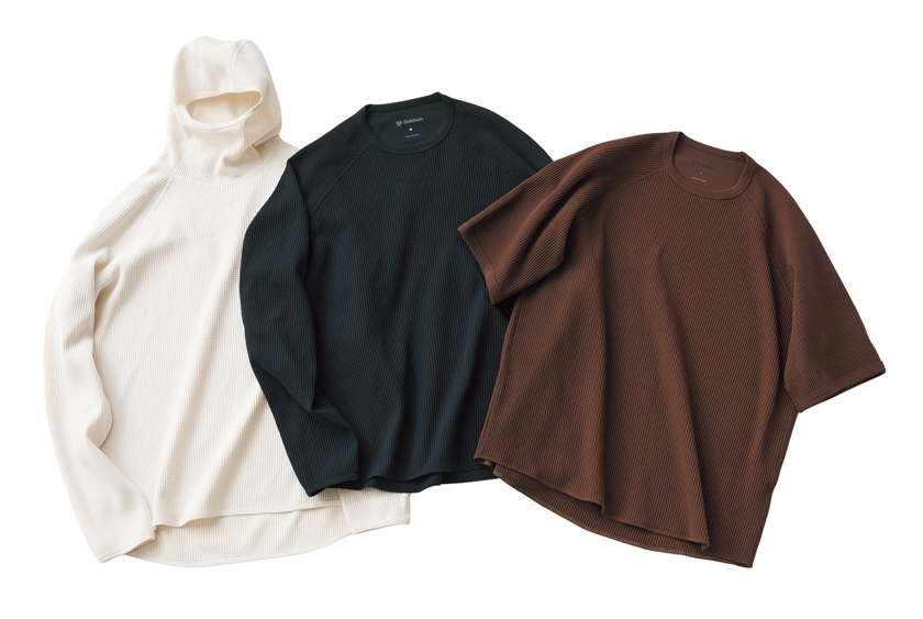 ゴールドウインのワッフルライトシリーズ