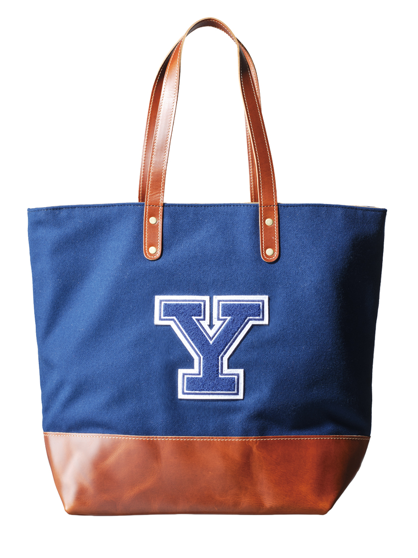 ヘリテージギアのイェールブルドッグス「Y」トートバッグ