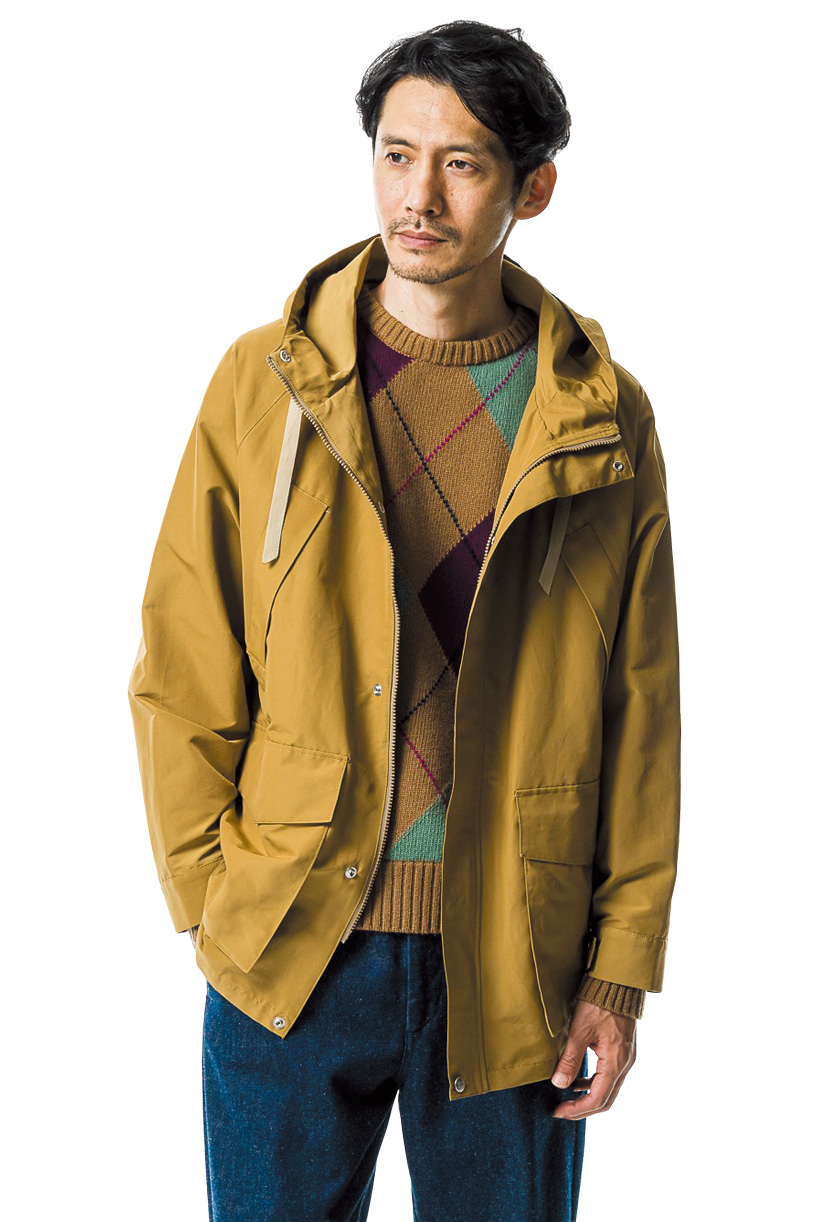 ウールリッチのマウンテンパーカ