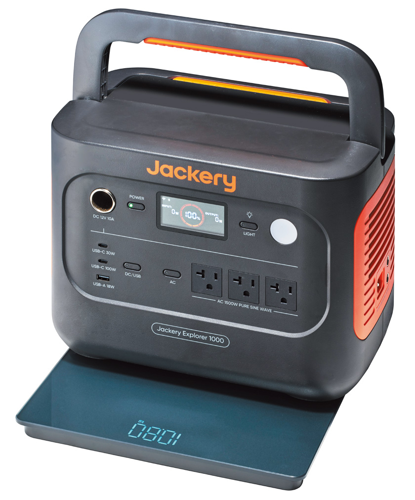 ジャクリのポータブル電源1000NEW