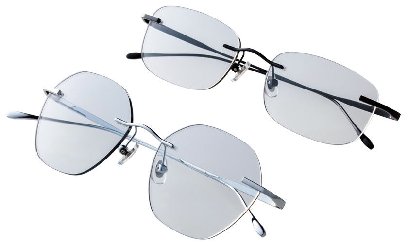 ゾフ リムレスサングラス