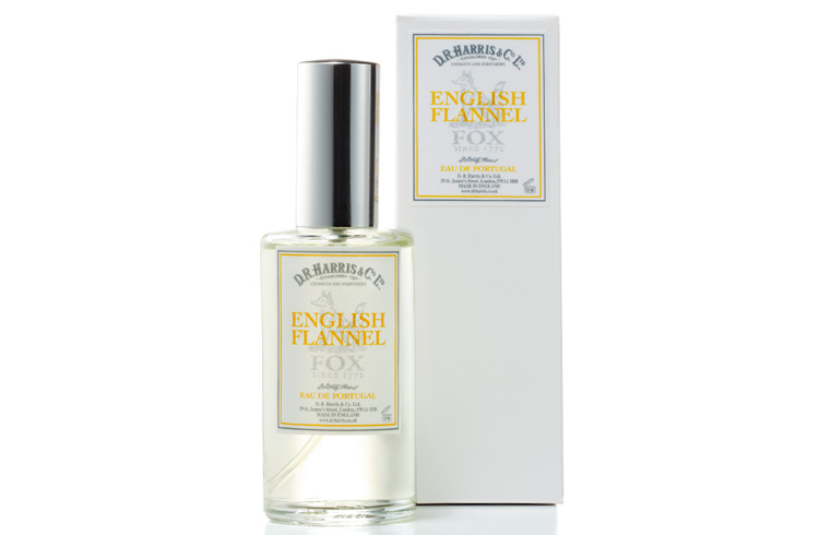 D.R.HARRIS × フォックスブラザーズ】フランネルを香りで表現した“英国