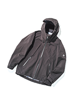 【デサント オルテライン 81】街で蒸れないための“穴あき”防水シェル