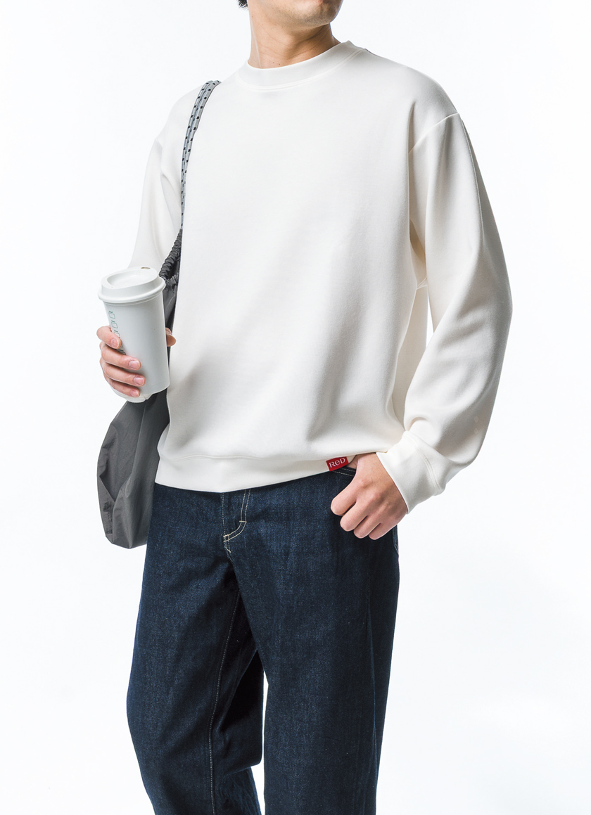 ReD レッド バイタルテック ダンボールニット クルーネック長袖