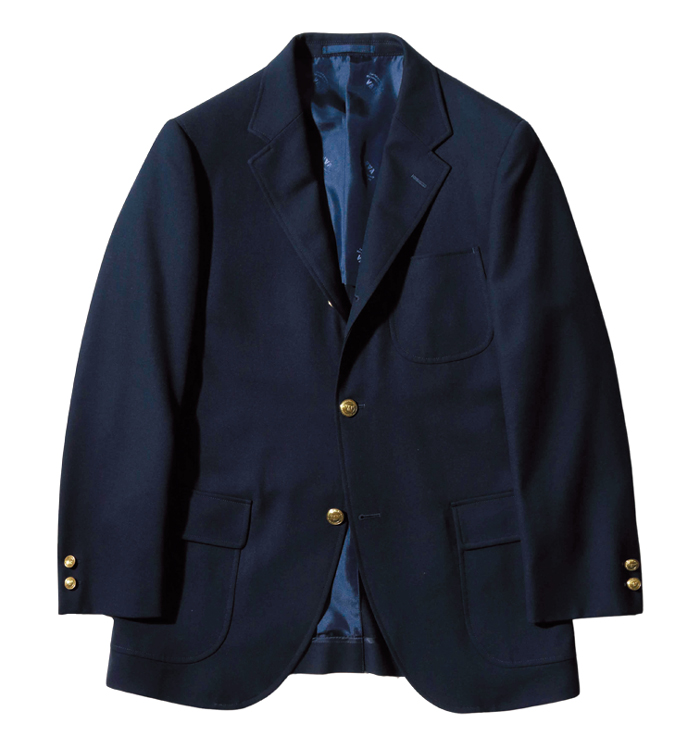 VAN ヴァン 段返りメタルボタンブレザー