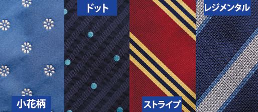 ネクタイ柄構造