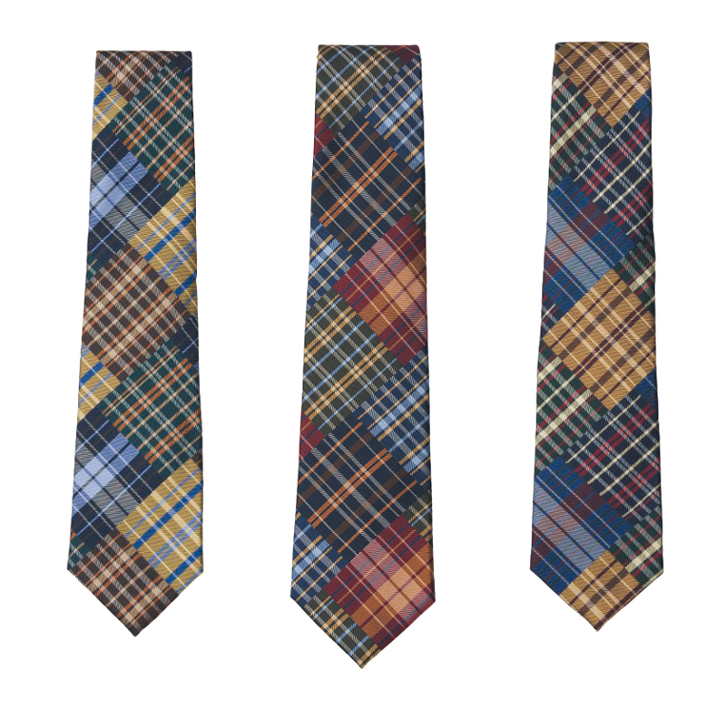 FAIRFAX フェアファクス パッチワーク チェック タイ