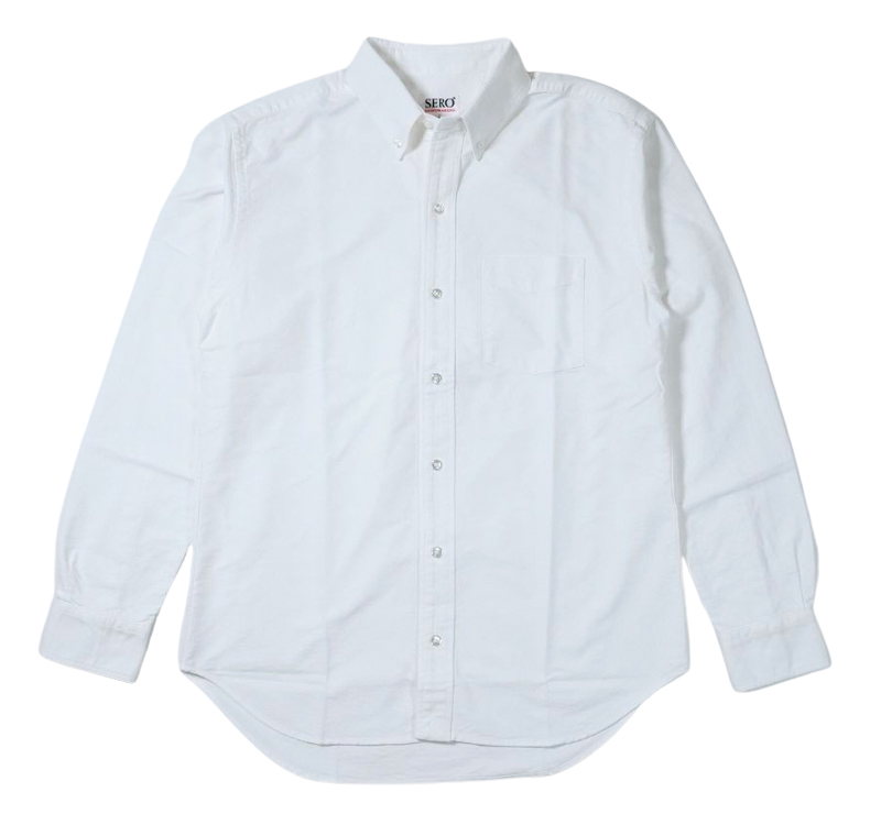 SERO セロ ボタンダウンシャツ OX 7 BUTTONS