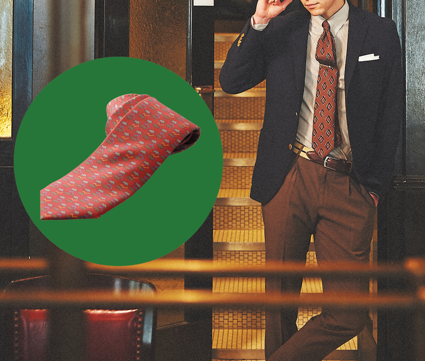 アメトラ着こなし4選 ネクタイ