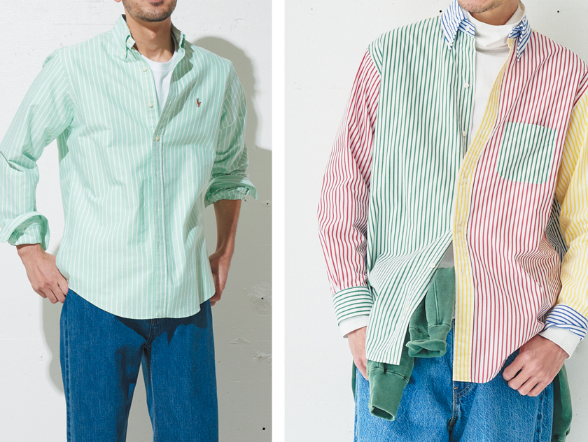 アメトラ着こなし4選 シャツ