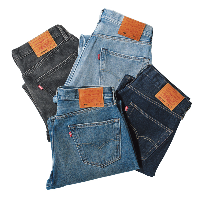 リーバイスの501 ルーズ