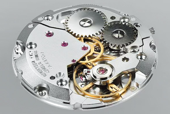 特製ムーブメント「H-50」は標準持続時間80時間