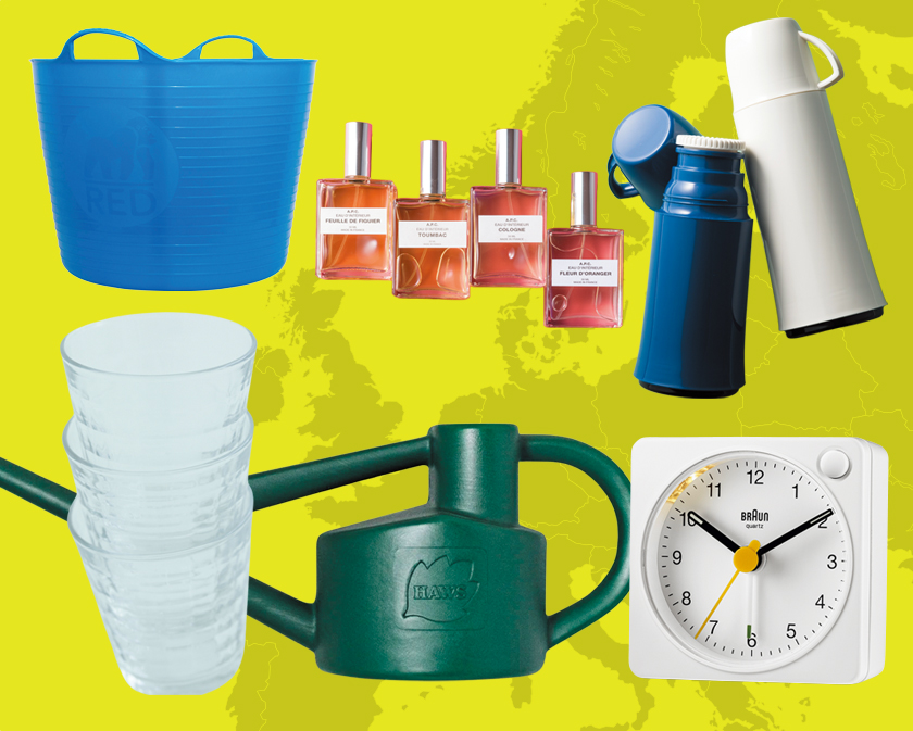 傑作日用品巡礼MAP ヨーロッパ編