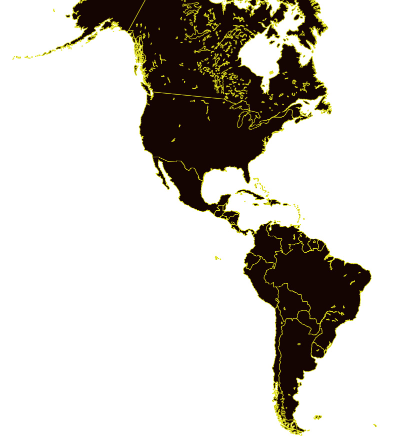 傑作日用品巡礼MAP 北米編