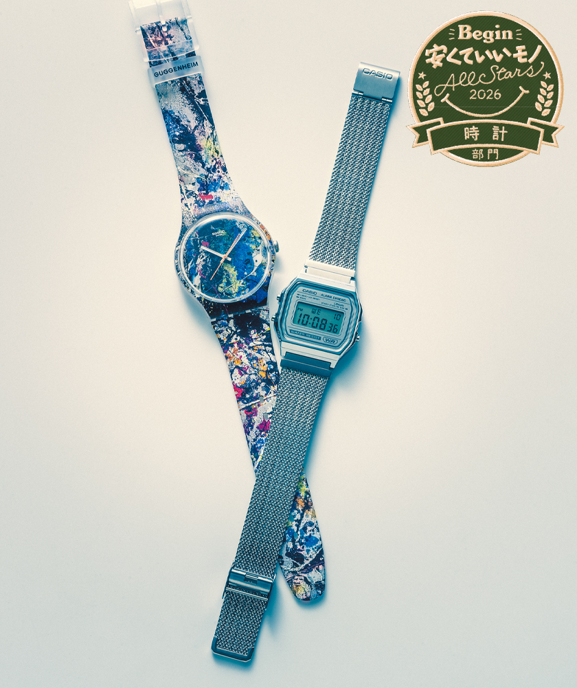 カシオ クラシック A158WEM-7JF_スウォッチ × グッゲンハイム コレクション　ポロックス アルケミー