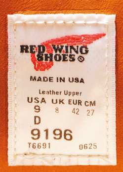 レッドウィングのポストマン チャッカ