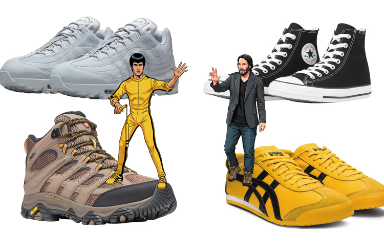 映画史に残る名優は何を履いた？ 愛用スニーカーから素顔を垣間見る