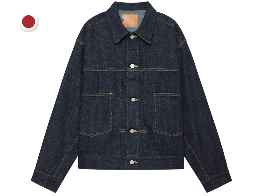 マーカウェア　キモノデニム ショートデニムジャケット