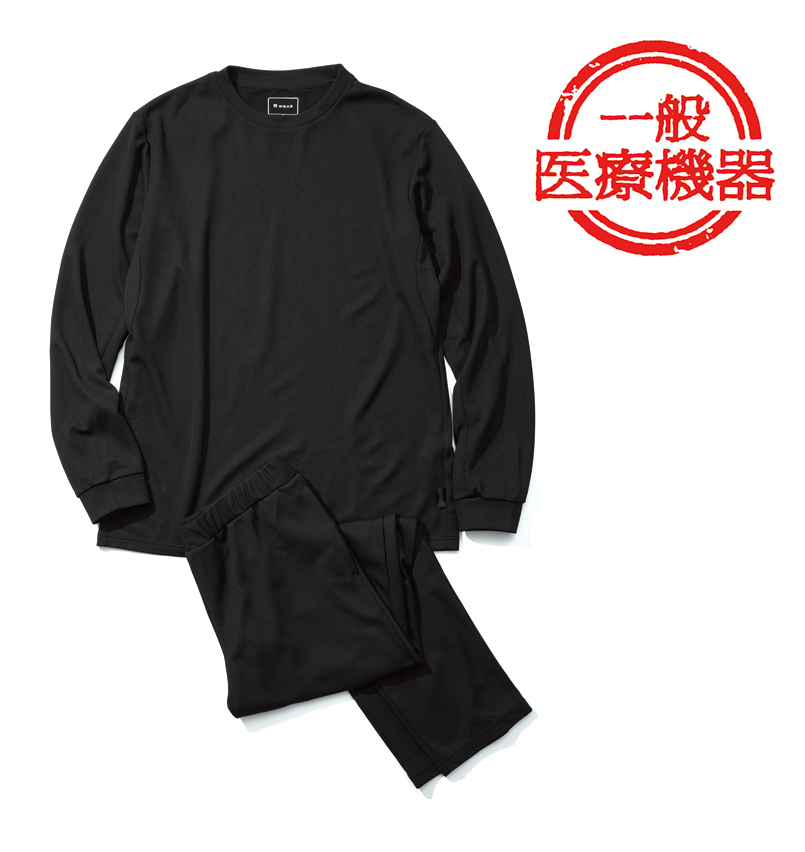 R WEAR アール ウェア リラクシング メッシュリカバリーロングスリーブ・ロングパンツセット