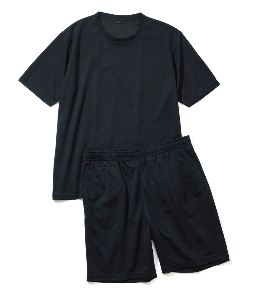 WORKMAN ワークマン メディヒール ルーム半袖シャツとハーフパンツ