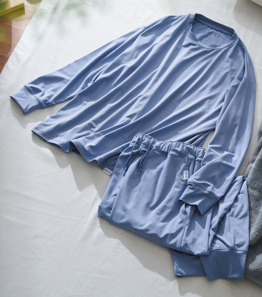 ReD レッド スリープ プルオーバー長袖＆ジョガーパンツセット