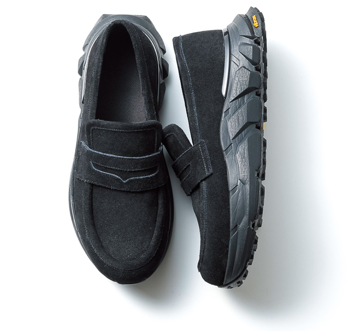 ビームス スエード スニーカー ローファー