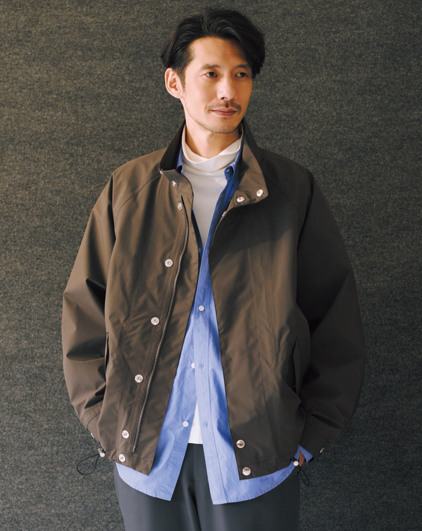 マッキントッシュ フォー ユナイテッドアローズ スカイショート スタンドカラージャケット