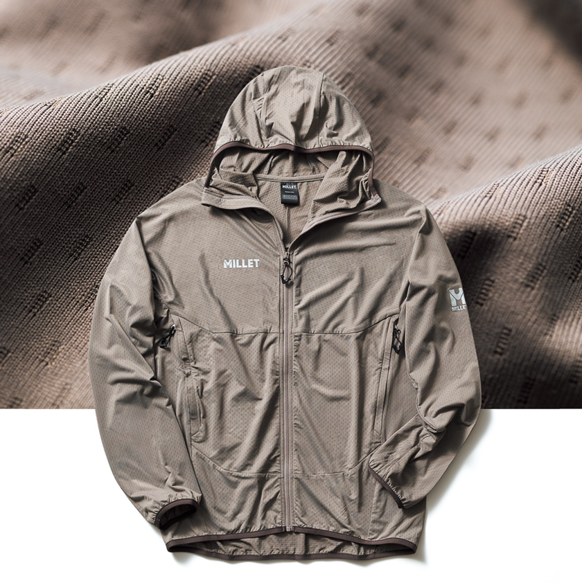 ミレー ソル メッシュ フーディ